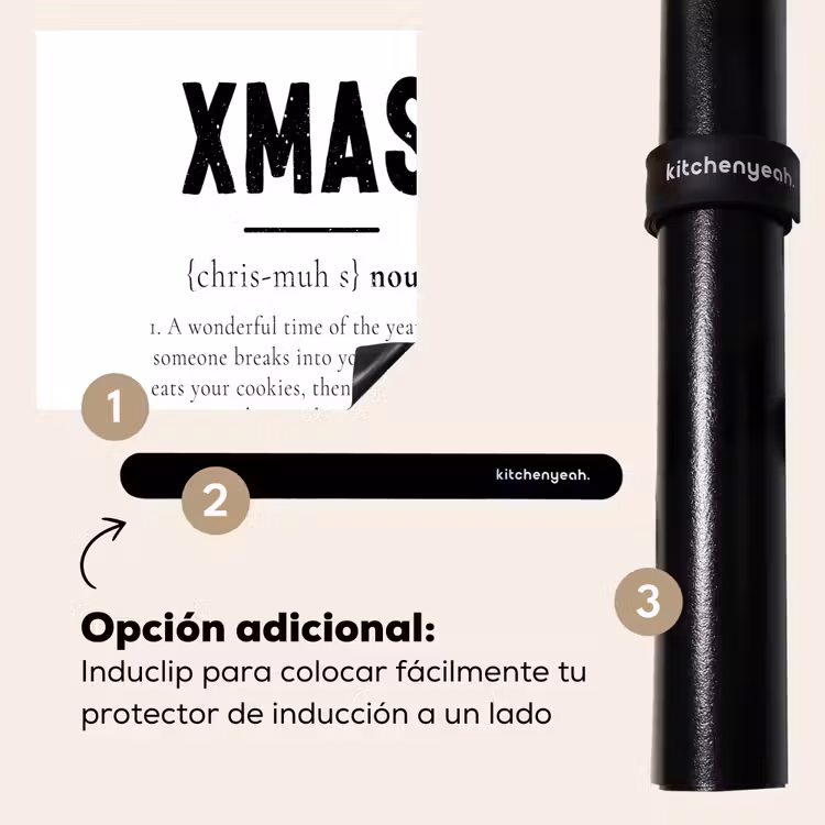 Protector de inducción - Natale - Bianco - Natale - Citazioni - Vacanze — 8