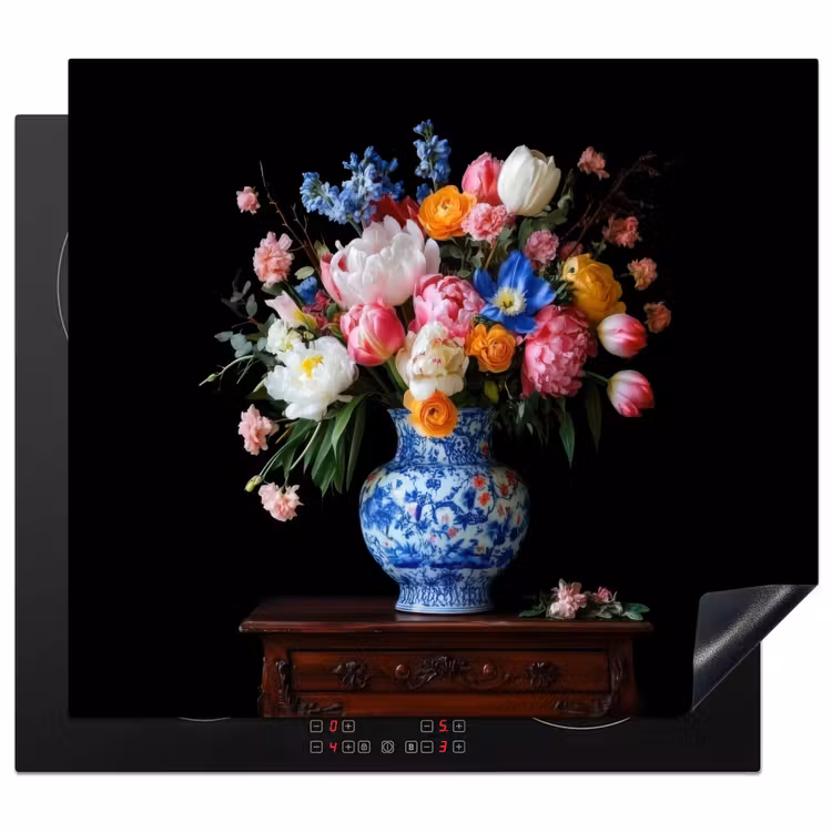 Protector de inducción - Rose - Fiori - Vaso - Bouquet — 1