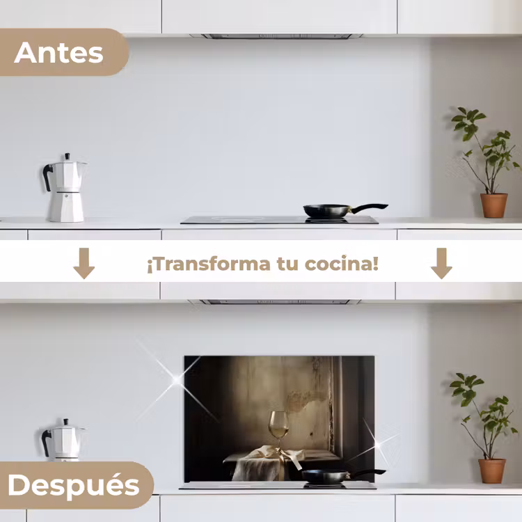 Salpicaderos de cocina - Lazo - Beige - Blanco - Vino — 7