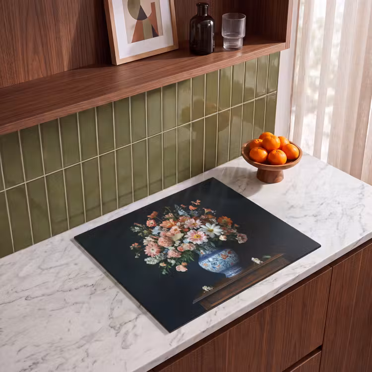 Protector de inducción - Legno - Vaso - Colori - Fiori — 4