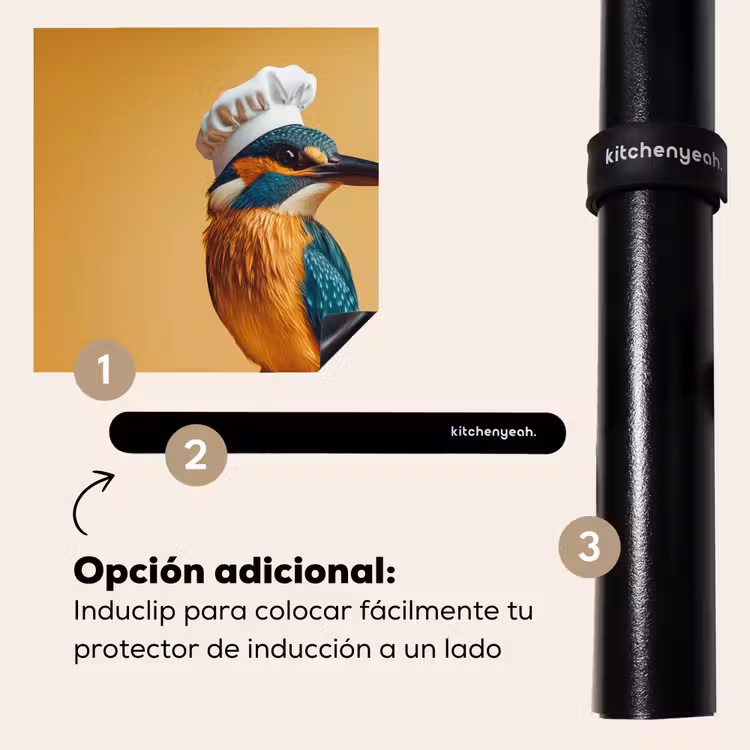 Protector de inducción - Martin pescatore - Colonna - Cappello da cuoco - Uccello — 8