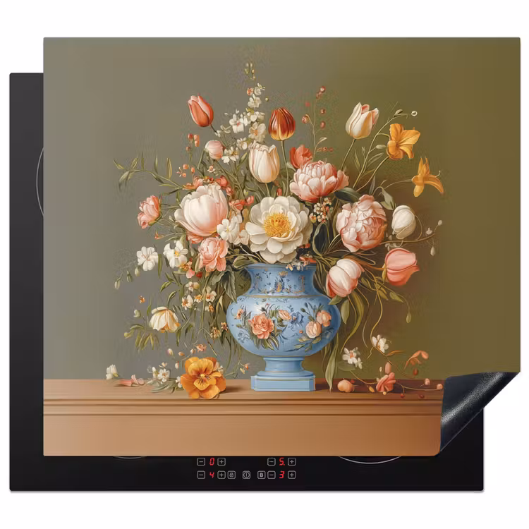 Protector de inducción - Neutro - Fiori - Bouquet - Vaso — 1