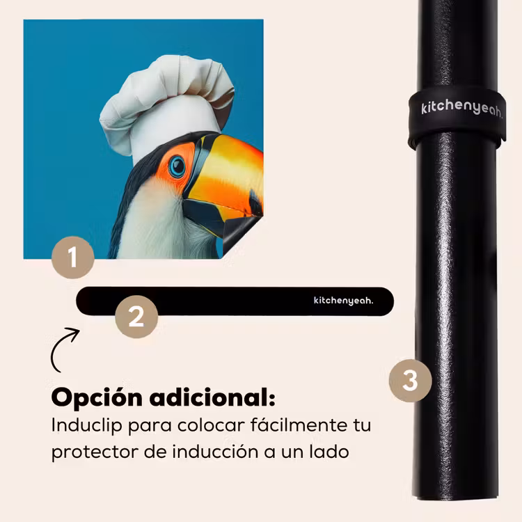 Protector de inducción - Tucano - Pappagallo - Uccello - Cappello da cuoco — 8