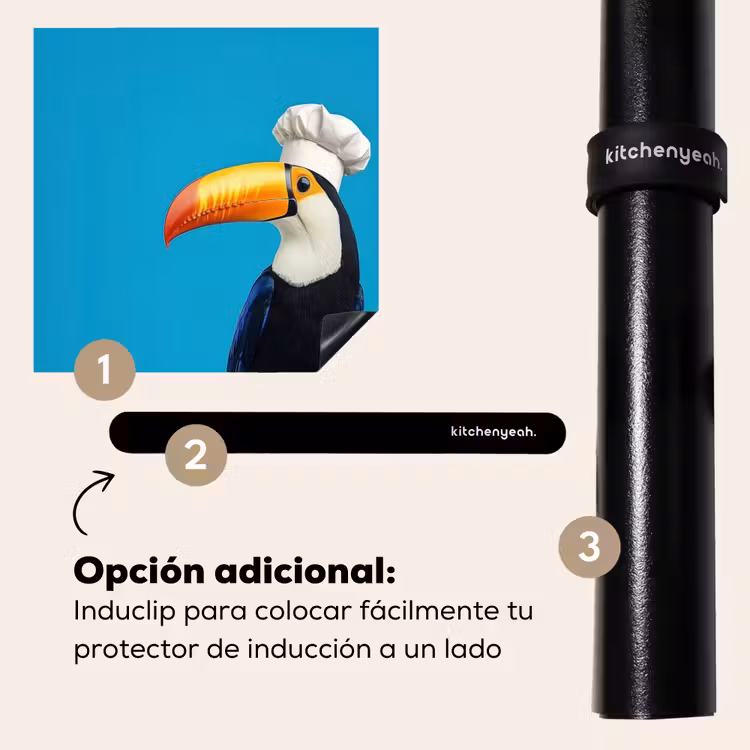 Protector de inducción - Tucano - Piedistallo - Uccello - Cappello da cuoco — 8