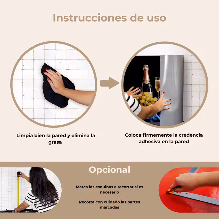 Salpicaderos de cocina - Champán - Lujo - Ostras — 6