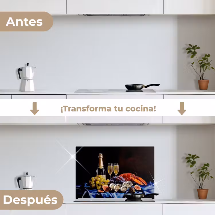Salpicaderos de cocina - Champán - Lujo - Ostras — 7