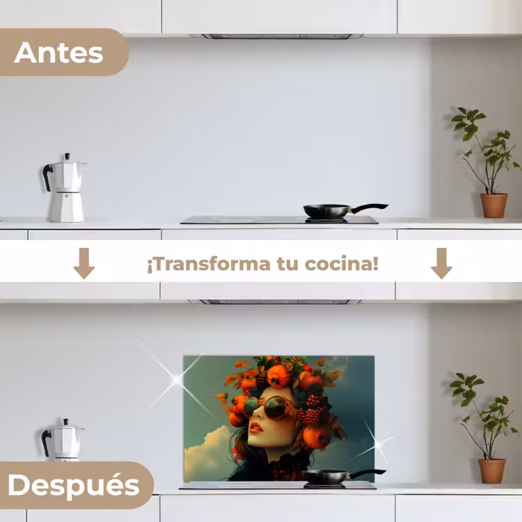 Salpicaderos de cocina - Mujer - Granada - Otoño - Gafas de sol — 7