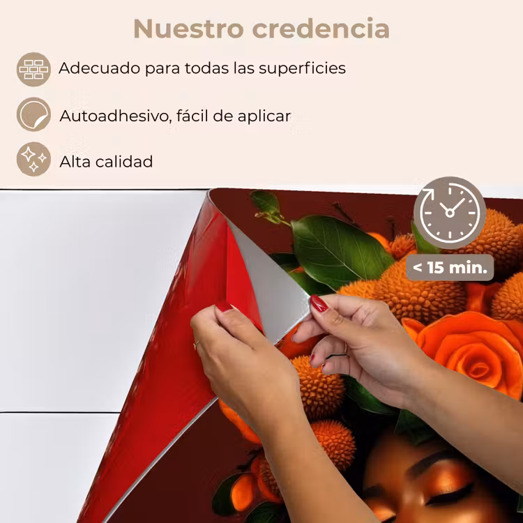 Salpicaderos de cocina - Mujer - lichi - exótico — 4