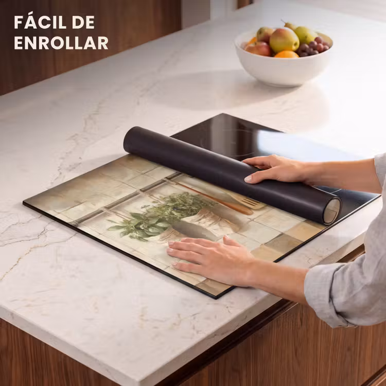 Protector de inducción - Legno - Utensili da cucina - Natura morta - Piastrelle — 7