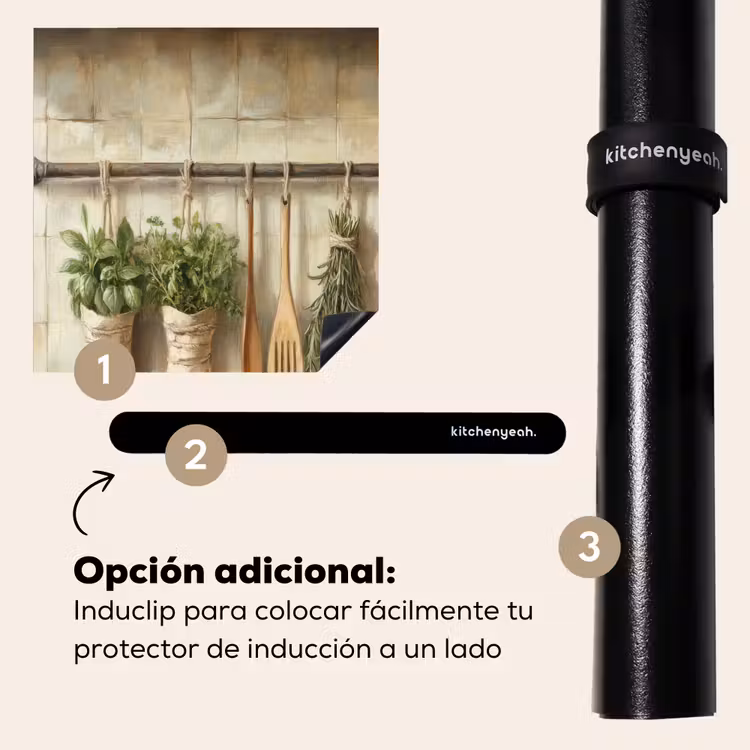 Protector de inducción - Legno - Utensili da cucina - Natura morta - Piastrelle — 8