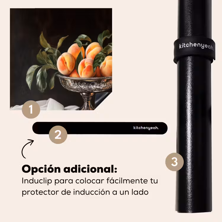 Protector de inducción - Natura morta - Pesche - Vintage — 8