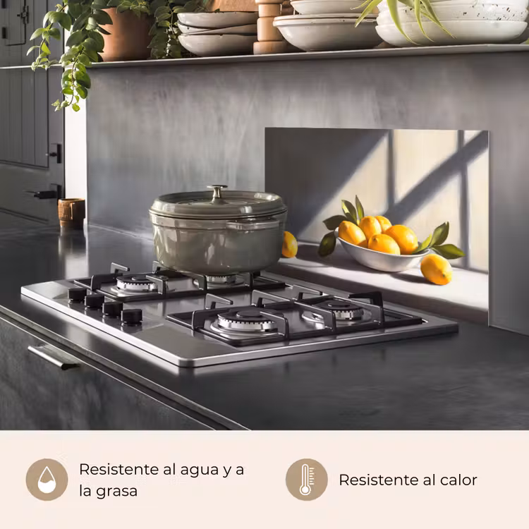 Salpicaderos de cocina - Limones - Naturaleza muerta - Amarillo — 2