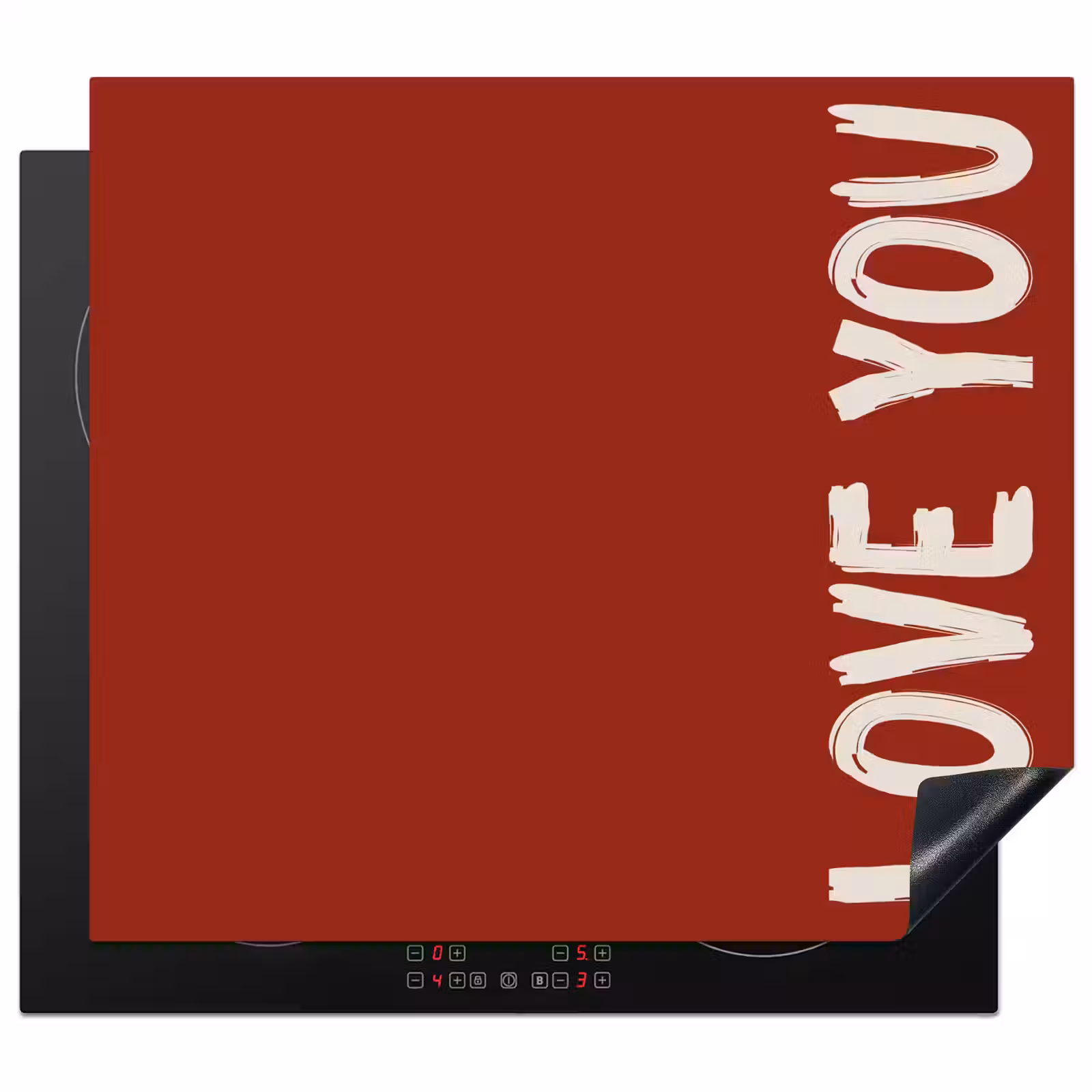 Protector de inducción - Slant - Loveyou - Rojo — 1