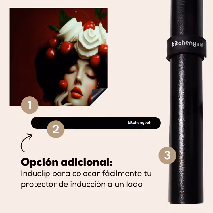 Protector de inducción - Donna - Ciliegie - Panna montata — 8