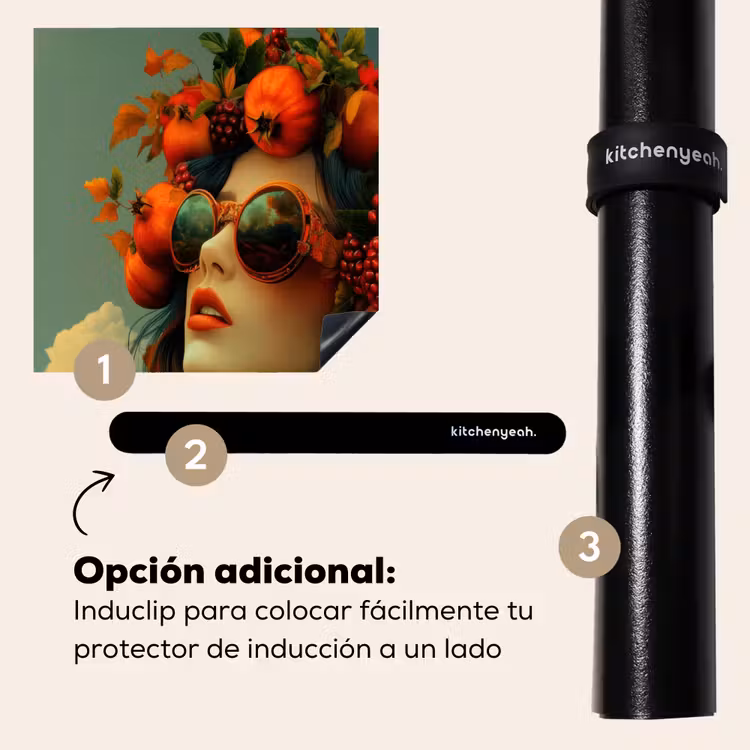Protector de inducción - Donna - Melograno - Autunno - Occhiali da sole — 8