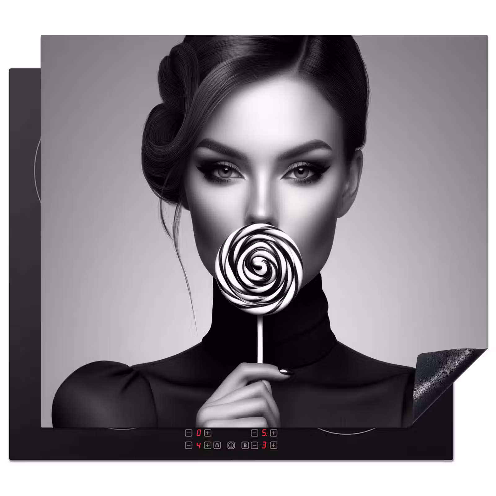 Protector de inducción - Mujer - Lolly - Negro — 1
