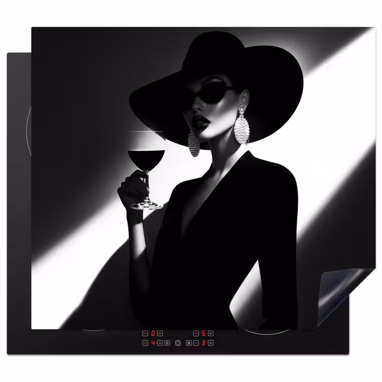 Protector de inducción - Mujer - Vino - Chic — 1