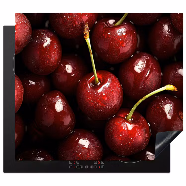 Protector de inducción - Rojo - Fruta - Cereza — 1