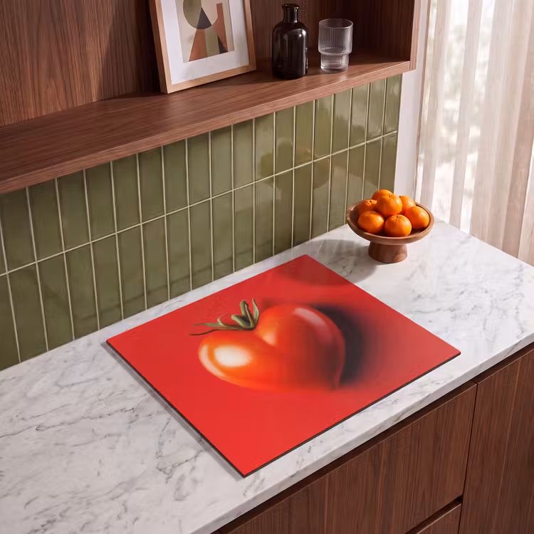 Protector de inducción - Tomate - Rojo - Corazón — 4