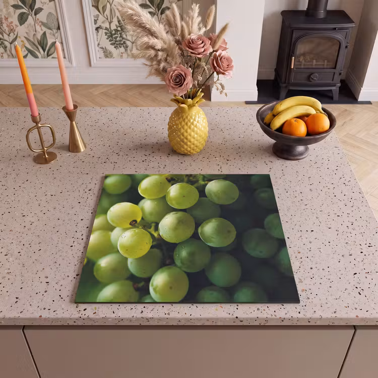Protector de inducción - Uvas - Racimo - Verde — 3