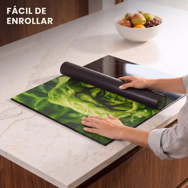Protector de inducción - Verduras - Lechuga - Verde — 7