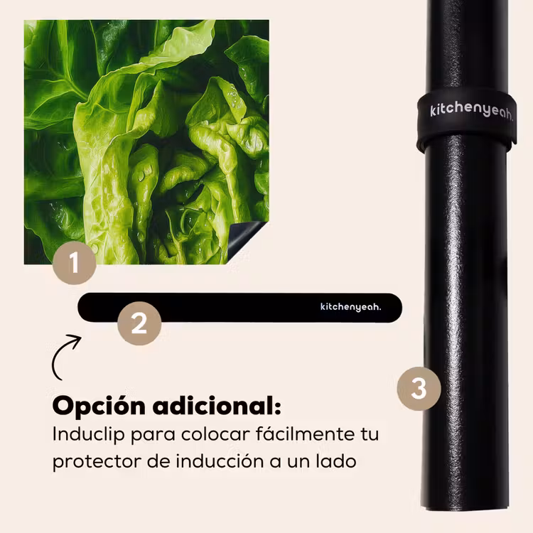 Protector de inducción - Verduras - Lechuga - Verde — 8