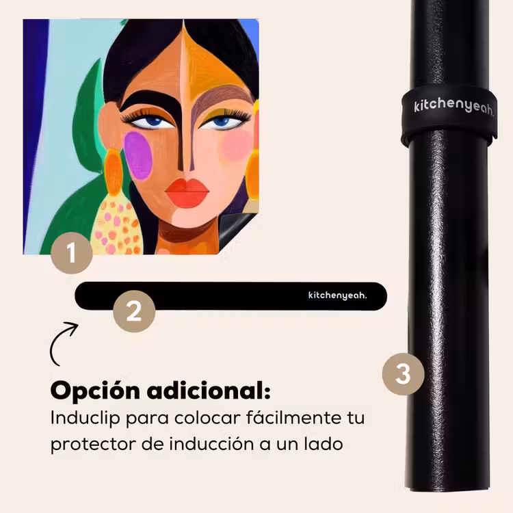 Protector de inducción - Retrato - Mujer - Moderno — 8