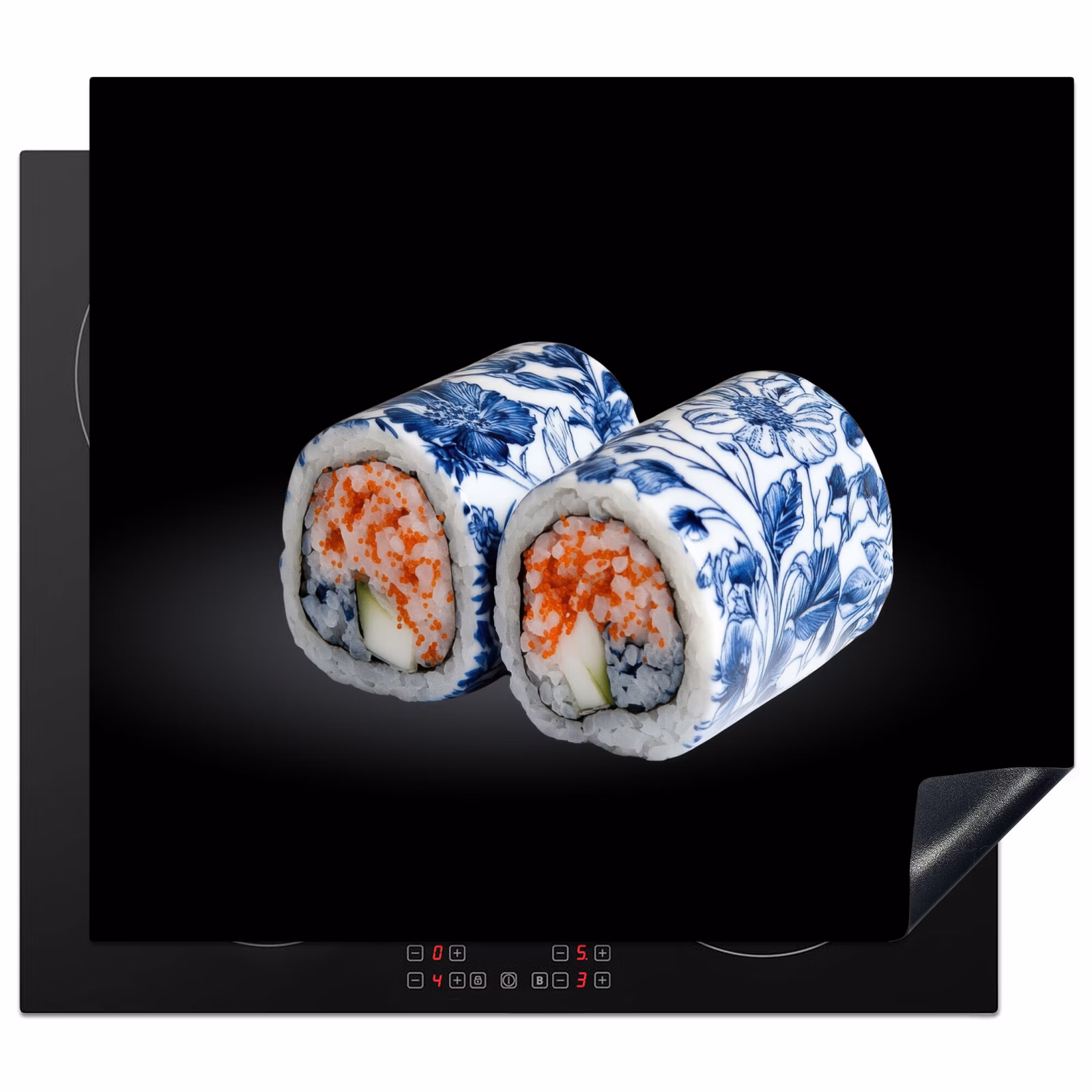 Protector de inducción - Sushi - Blu Delft - Riso - Pesce - Elegante — 1