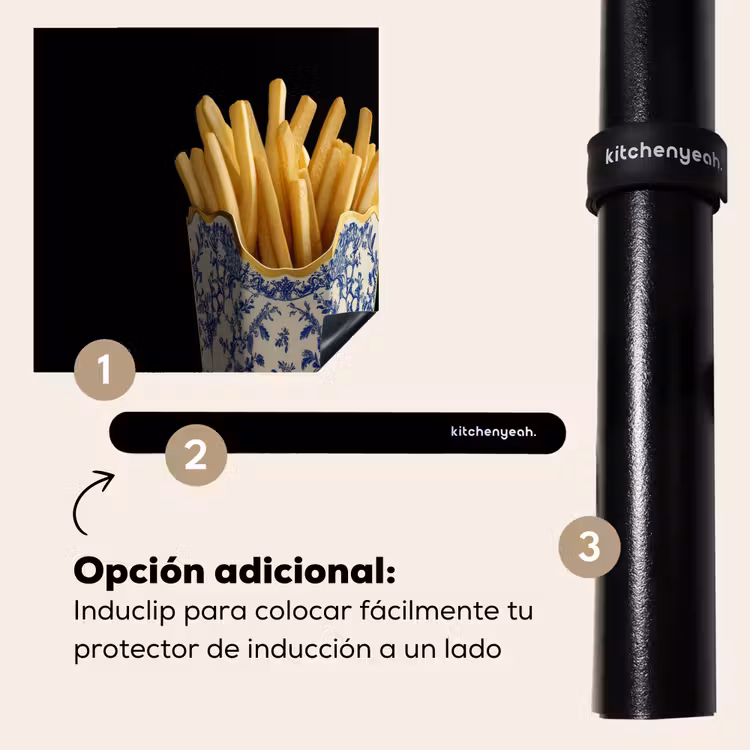 Protector de inducción - Patatine fritte - Porcellana - Blu Delft - Cibo — 8