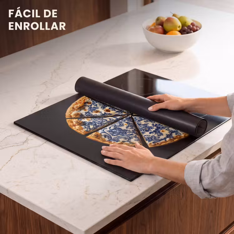 Protector de inducción - Pizza - Cibo - Blu Delft — 7