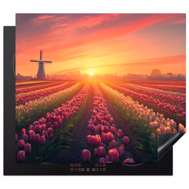 Protector de inducción - Molino - Atardecer - Paisaje — 1