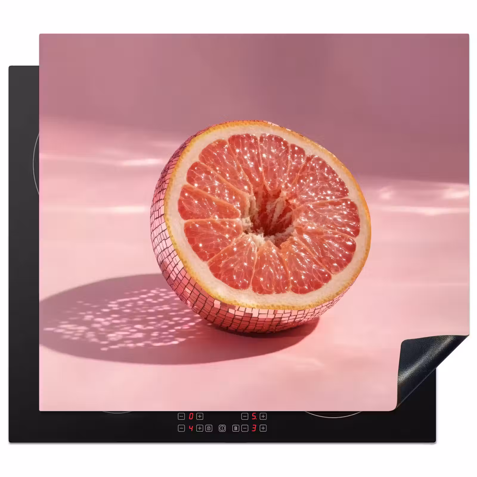 Protector de inducción - Pompelmo - Rosa - Disco - Lucido — 1