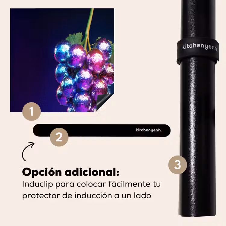 Protector de inducción - Viola - Discoteca - Festa - Uva — 8