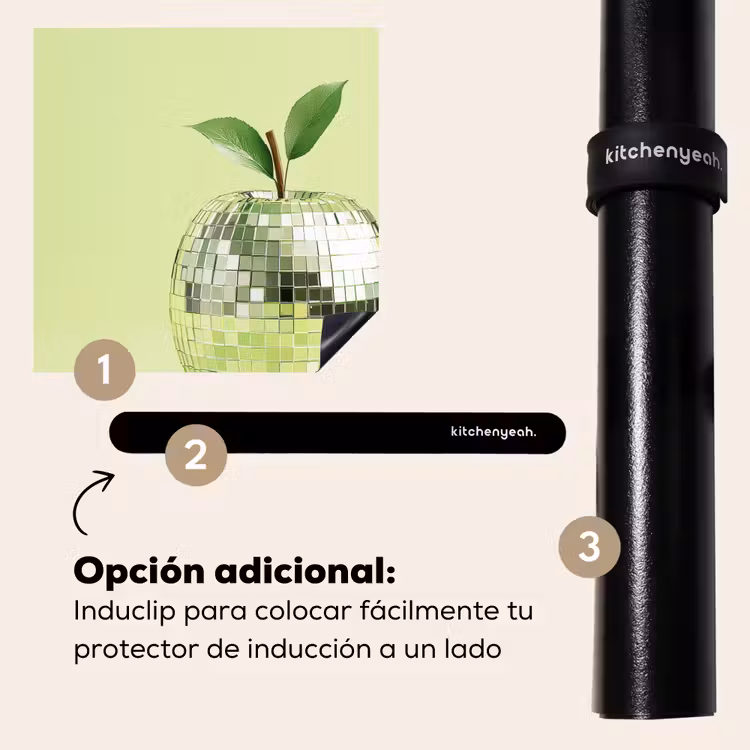 Protector de inducción - Verde - Discoteca - Decorazione - Mela — 8