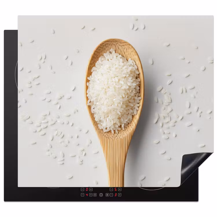 Protector de inducción - Madera - Cuchara - Arroz — 1