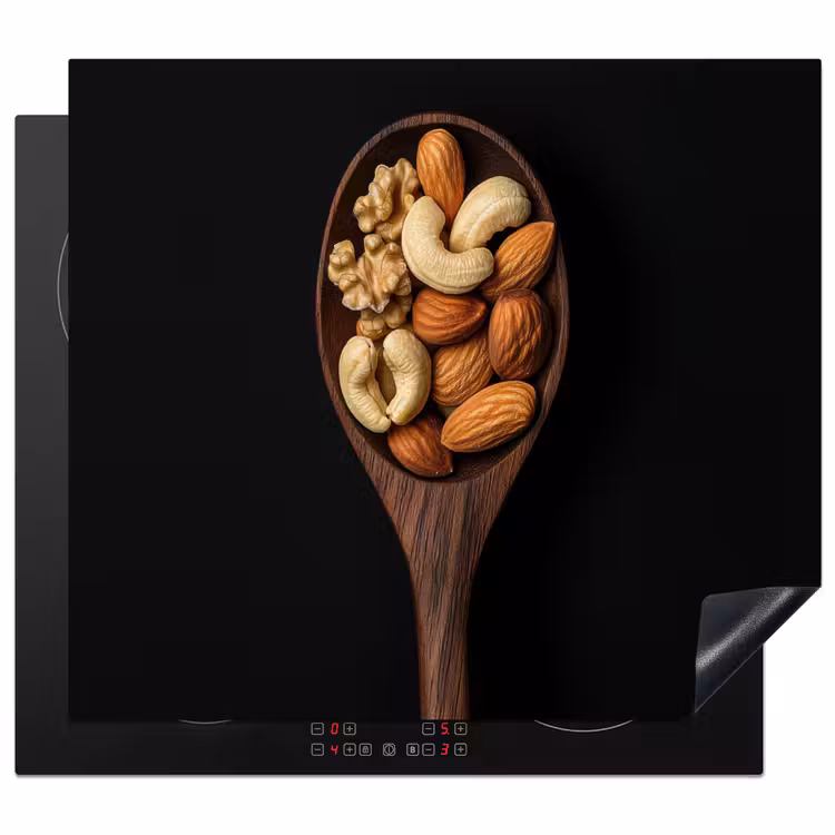 Protector de inducción - Madera - Nogal - Negro — 1