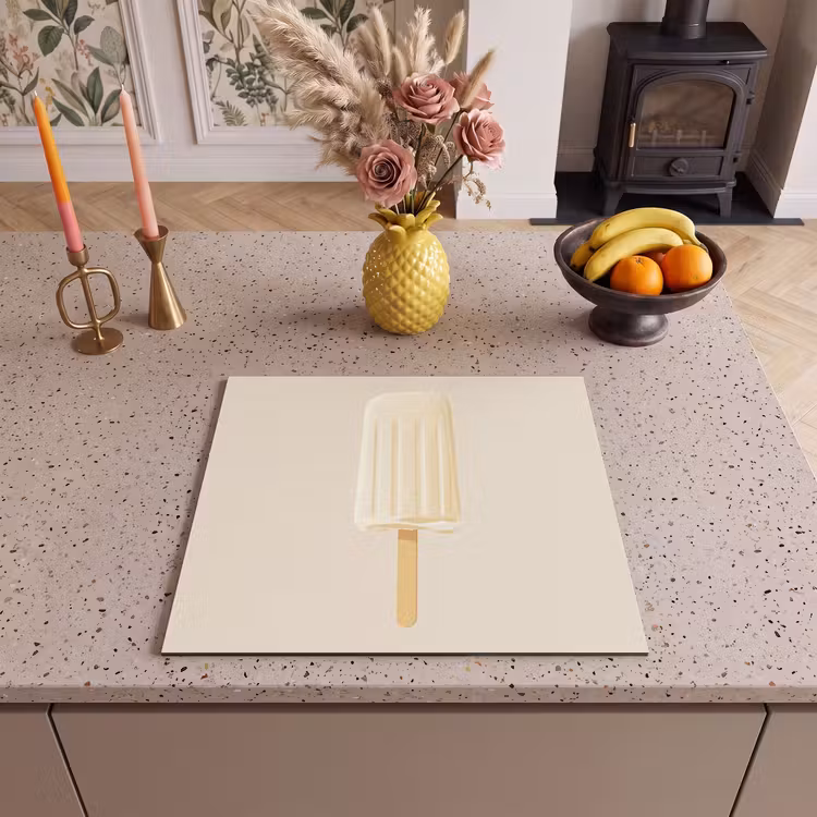 Protector de inducción - Minimalista - Helado de agua - Stick - Beige — 3