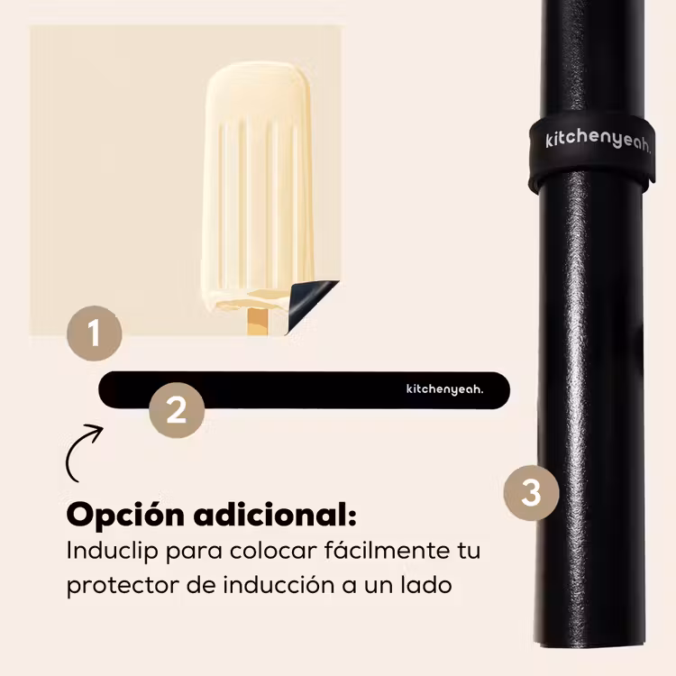 Protector de inducción - Minimalista - Helado de agua - Stick - Beige — 8