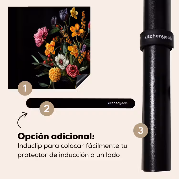 Protector de inducción - Ornamental - Ramo - Hojas — 8