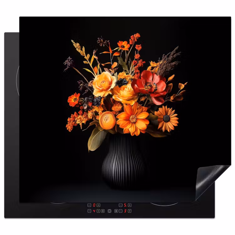 Protector de inducción - Otoño - Ramo - Naranja — 1