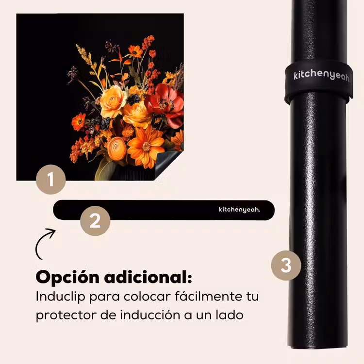 Protector de inducción - Otoño - Ramo - Naranja — 8