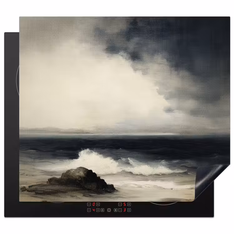 Protector de inducción - Mar - Rocas - Tormenta — 1