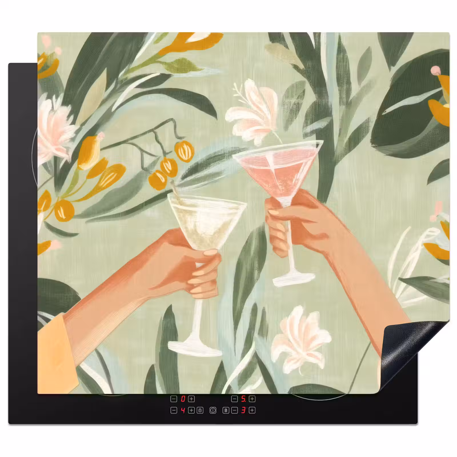 Protector de inducción - Vasos - Cheers - Verde — 1