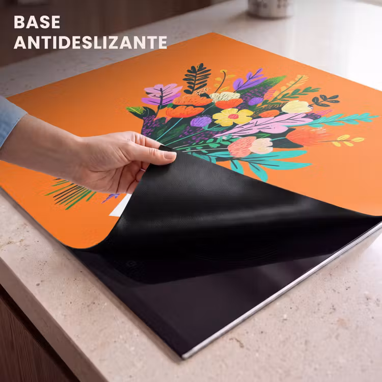 Protector de inducción - Tarjeta - Ramo - Flores — 6
