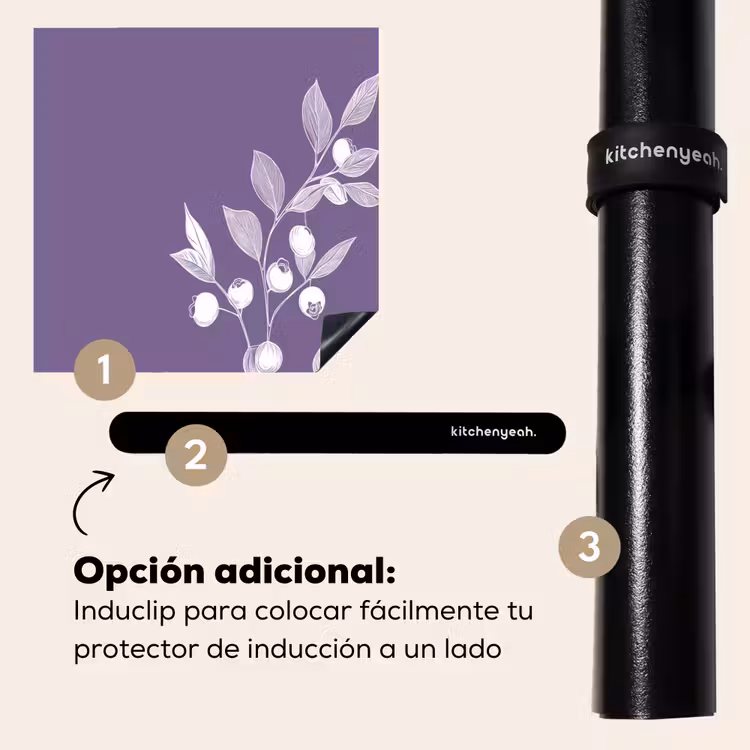 Protector de inducción - Rama - Graciosa - Hojas - Minimalista — 8