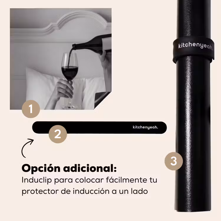 Protector de inducción - Sábanas - Brazos - Vino - Copa — 8