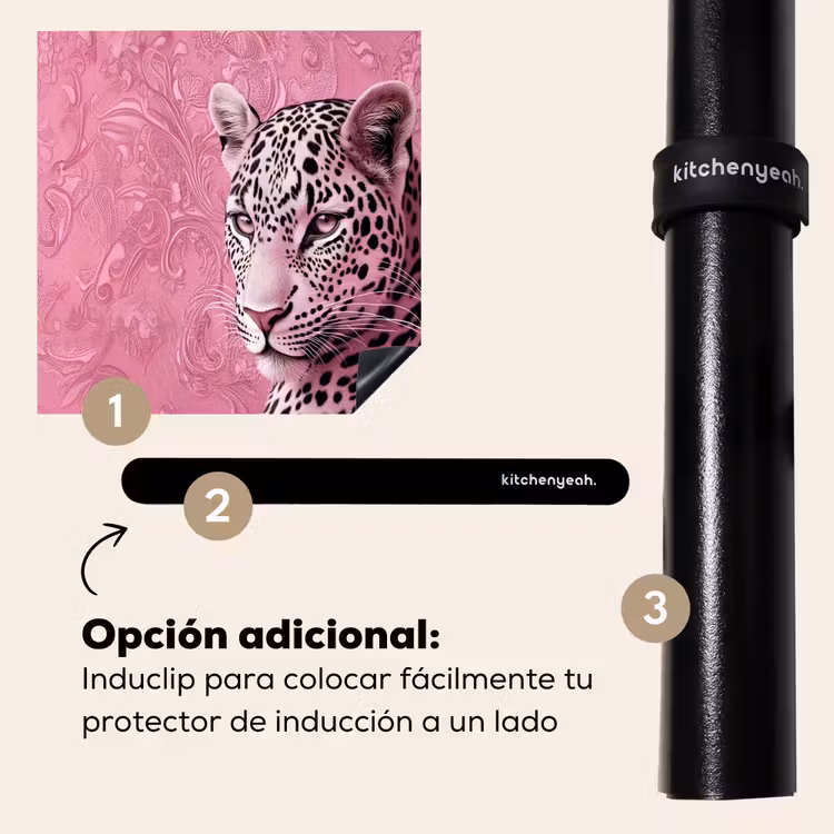 Protector de inducción - Pantera - Deluxe - Rosa — 8