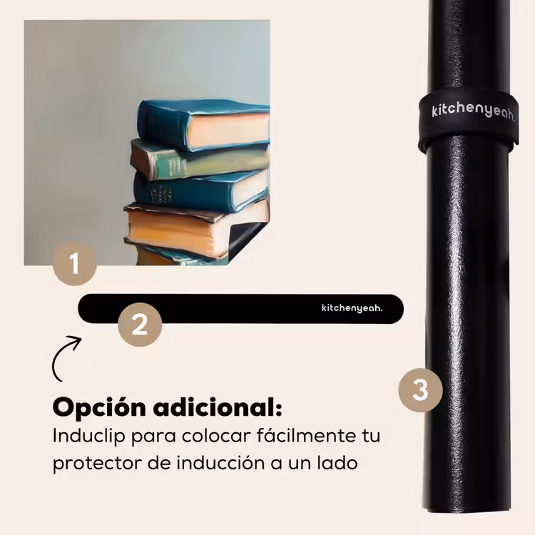 Protector de inducción - Pila - Libros - Verdes - Luz del día — 8