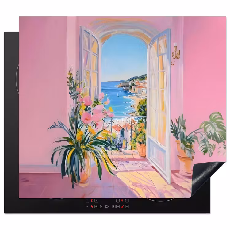 Protector de inducción - Rosa - Exterior - Pintura — 1