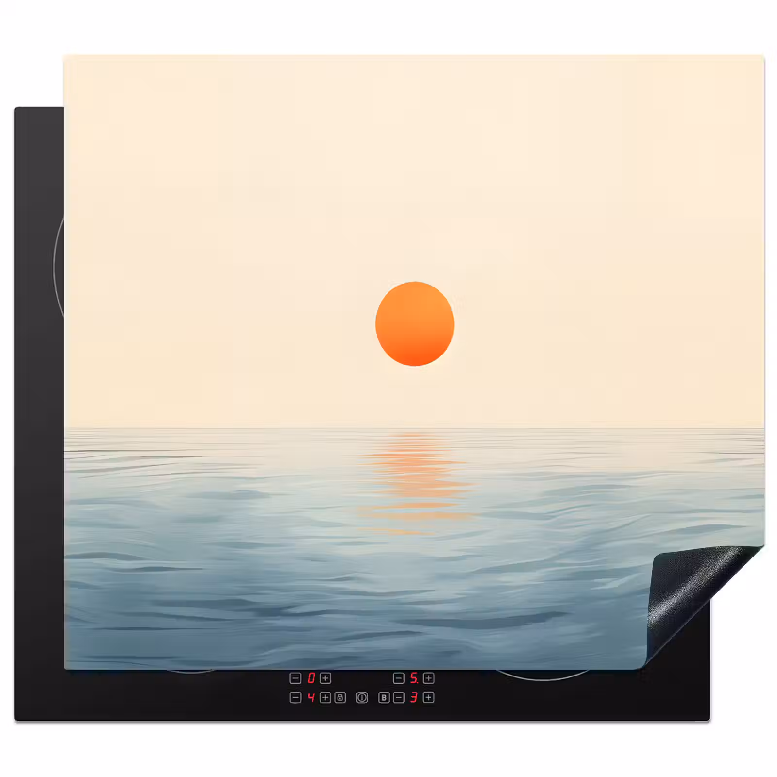 Protector de inducción - Sol - Naranja - Mar — 1